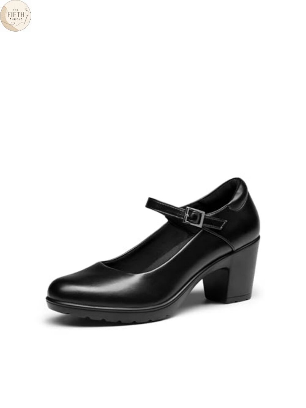 Mary Jane Heels with Arch Support & Cushioned Insole